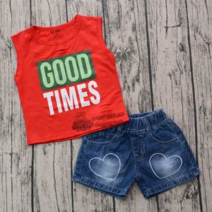 BỘ JEAN SHORT GOOD TIME