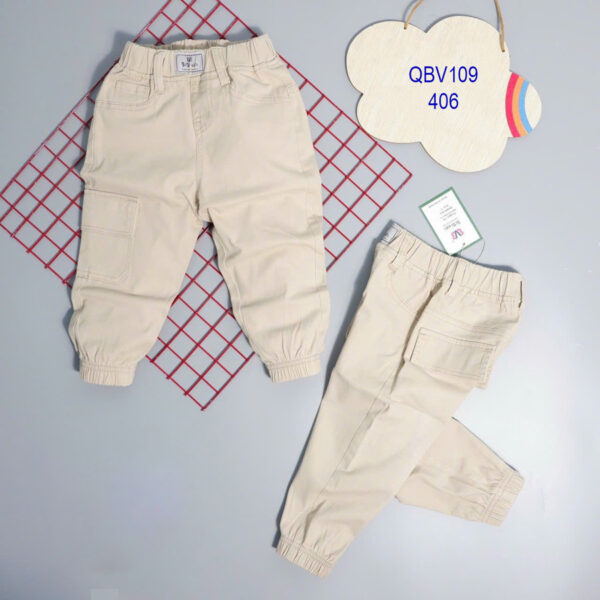 Quần kaki jogger bé trai 406