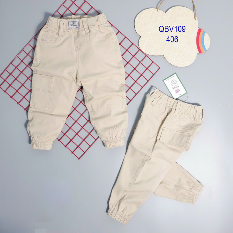 quan kaki jogger be trai
